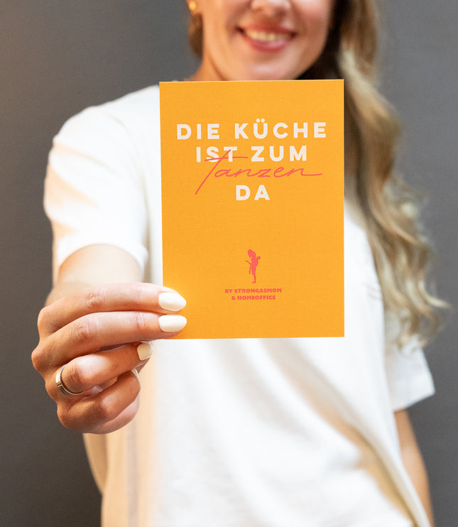 Karte "Die Küche ist zum Tanzen da"