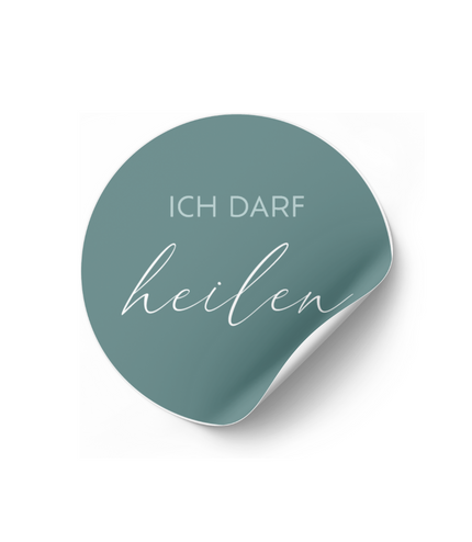 Sticker "Ich darf heilen"