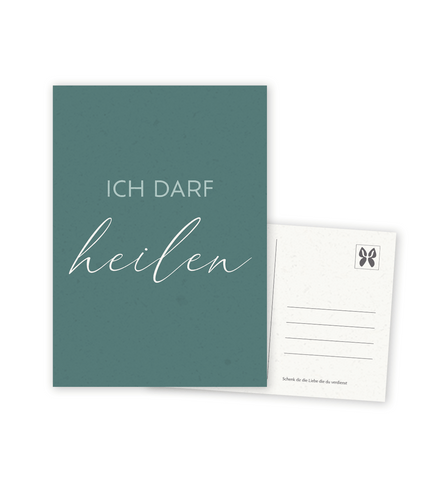 Karte "Ich darf heilen"