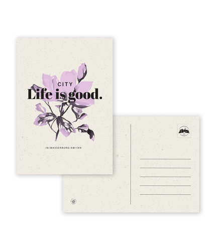 Postkarte "Magnolie"